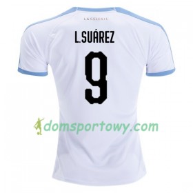 Koszulka Urugwaj Luis Suarez 9 Wyjazdowe Koszulki Piłkarskie 2019 Copa América Krótki Rękaw